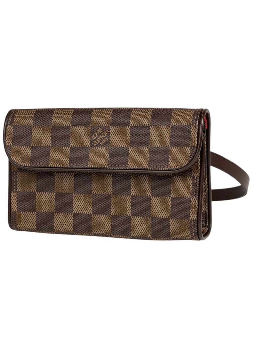 Louis Vuitton Pochette Florentine Belt Bag Pouch Damier Brown